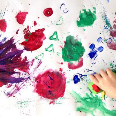 La peinture à doigt : quel bonheur…