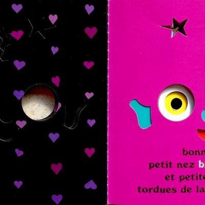 Petit monstre vert et les couleurs