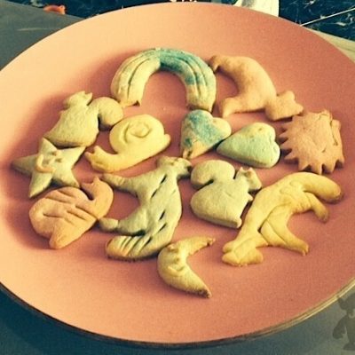 Rainbow cookies – nos sablés colorés