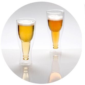 Balvi – Lot de 2 verres à bière Gravity