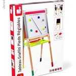 Tableau Réglable Bois Graffiti