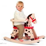 Cheval à Bascule Bois Caramel