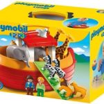 Playmobil 1.2.3 – 6765 – Arche de Noé transportable(1 an et demi +)