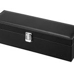 VonShef: Magnifique Coffret-cadeau de luxe stockage de vin avec tire-bouchon, et anneau