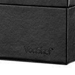 VonShef: Magnifique Coffret-cadeau de luxe stockage de vin avec tire-bouchon, et anneau