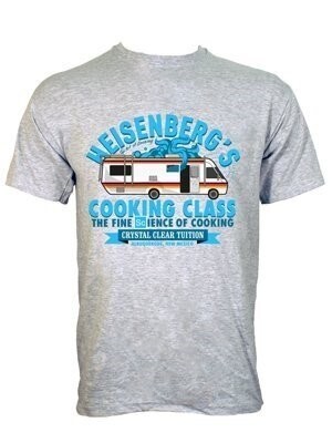 Heisenberg’s Clear Tuition : Breaking Bad Tee-Shirt Homme
