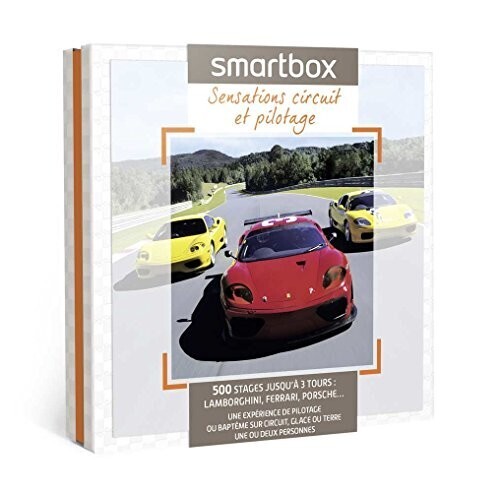 SMARTBOX – Coffret Cadeau – Sensations circuit et pilotage