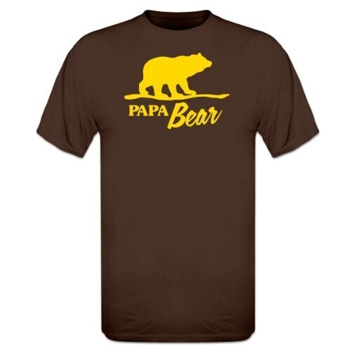 Tee shirt Papa Bear by Shirtcity