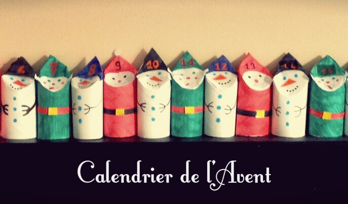 Calendrier de l'avent DIY