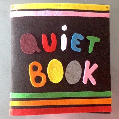 Quiet book et feutrine pour un livre tout doux