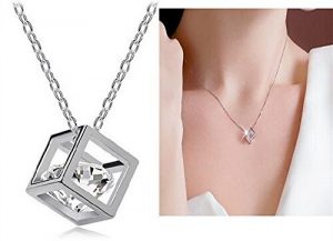 Pendentif Swarovski cube