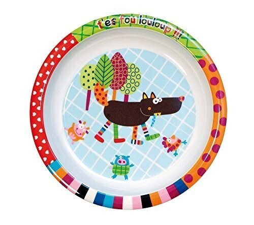 Assiette plate louloup