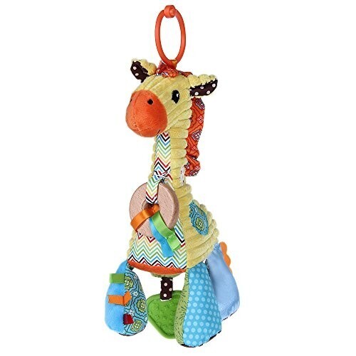Boîte Musique Clochette Peluche Doudou Girafe Jouet Éveil Bébé Nouveau-né
