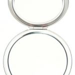 De Luxe Miroir De poche dans métal dans le sac cadeau – 2 modèles disponibles