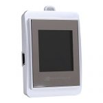 Decrescent Mini Cadre Photo Numérique de 1,5 Monté en Format Porte-clés – Noir