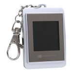 Decrescent Mini Cadre Photo Numérique de 1,5 Monté en Format Porte-clés – Noir