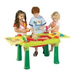 Keter – 17184058 – Table D&rsquo;Activité 2 En 1 Avec Du Sable Et – L&rsquo;Eau Pour Enfant – 79 X 56 X 50 Cm