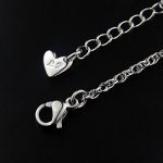 Le Premium® Briser Collier Papillon Cocoon fait avec SWAROVSKI ® ELEMENTS Aquamarine + Tanzanite avec Le Premium® boîte-cadeau originale