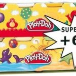 Play-Doh – 230231860 – Loisirs Créatifs – Pâte à Modeler – 6 Pots + 6 Pots Gratuits