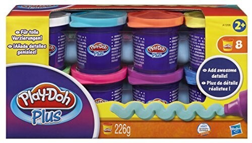 Play-Doh – A1206E240 – Pâte à Modeler  – 8 Pots Plus