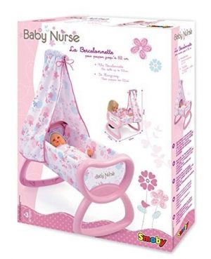 Smoby - Baby Nurse - Bercelonnette - Pour Poupons Et Poupées Jusqu