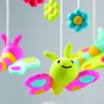 Smoby Cotoons Mobile Musical Fleur Bleu