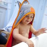 T&rsquo;es fou louloup – Sortie de bain + gant