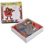 T&rsquo;es fou louloup – Sortie de bain + gant