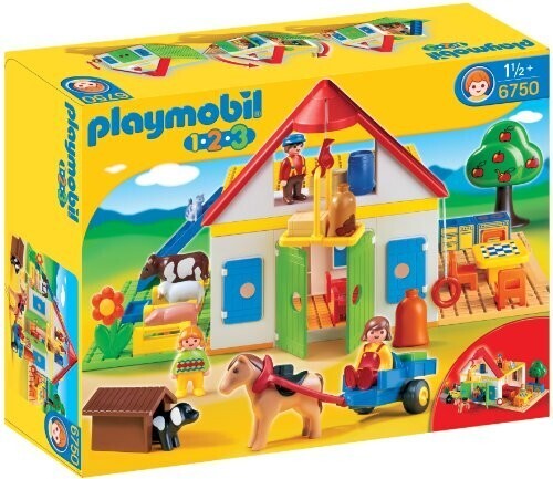 Playmobil Grande ferme 1.2.3