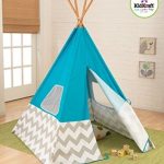 Tipi Turquoise À Chevron