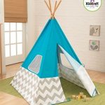 Tipi Turquoise À Chevron