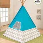 Tipi Turquoise À Chevron