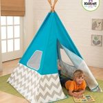 Tipi Turquoise À Chevron