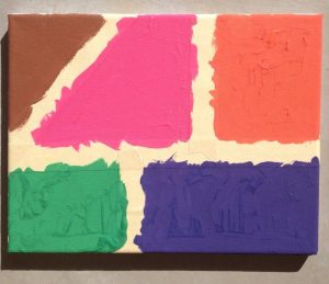 Première toile d’art pour peintres en herbe