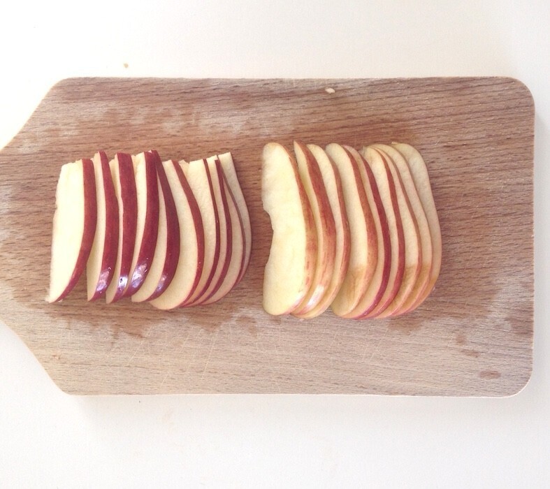 Découpage pommes