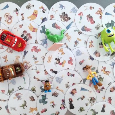 Jeu des doubles avec les personnages Disney