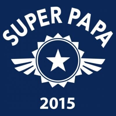 T-shirt fête des pères super papa