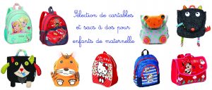 Des cartables et sacs à dos rigolos pour les enfants de maternelle
