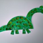 Dinosaure assiette en carton