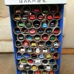 diy garage rouleau de papier toilette