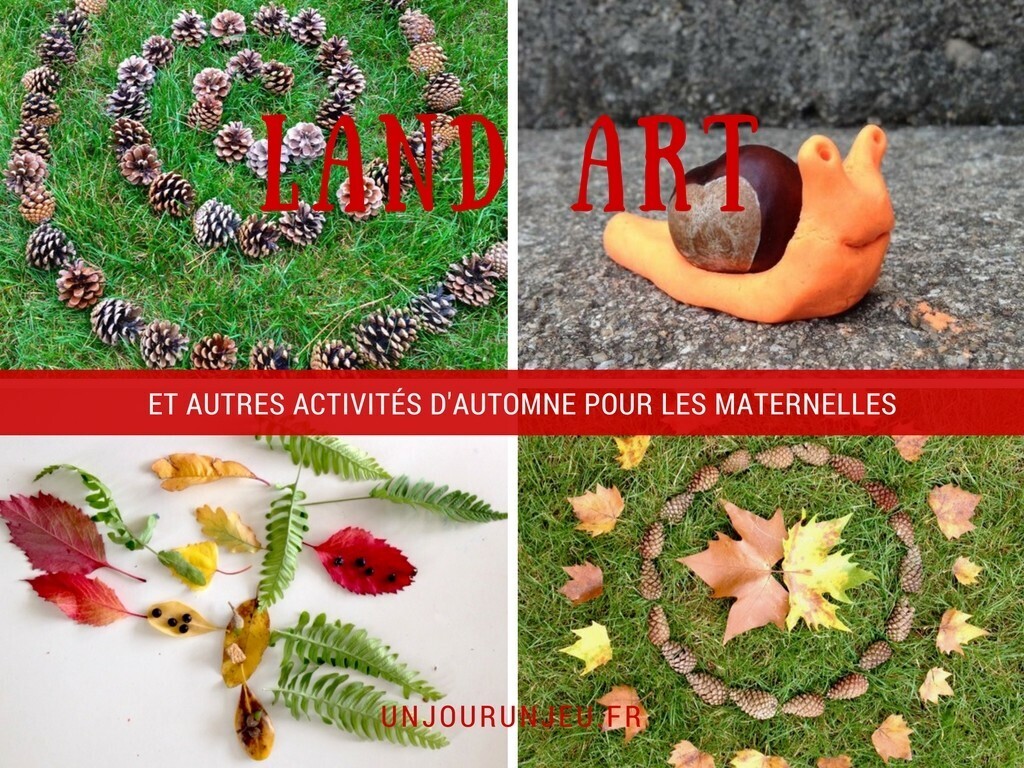 Land Art Et Activites D Automne Avec Enfants De Maternelle