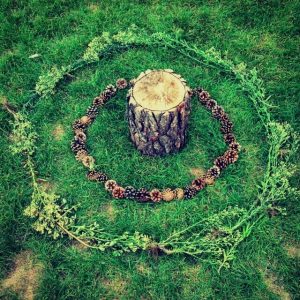 Land art cercles