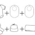 Bouquet de layette traditionnelle rose