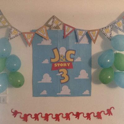 Toy Story Party : un anniversaire vers l&rsquo;infini et au delà !!
