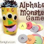 monstre qui mange l'alphabet