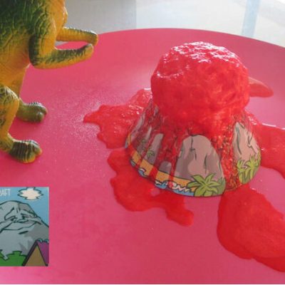 Petits chimistes : le volcan de Pandacraft