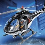Hélicoptère Avec Policier