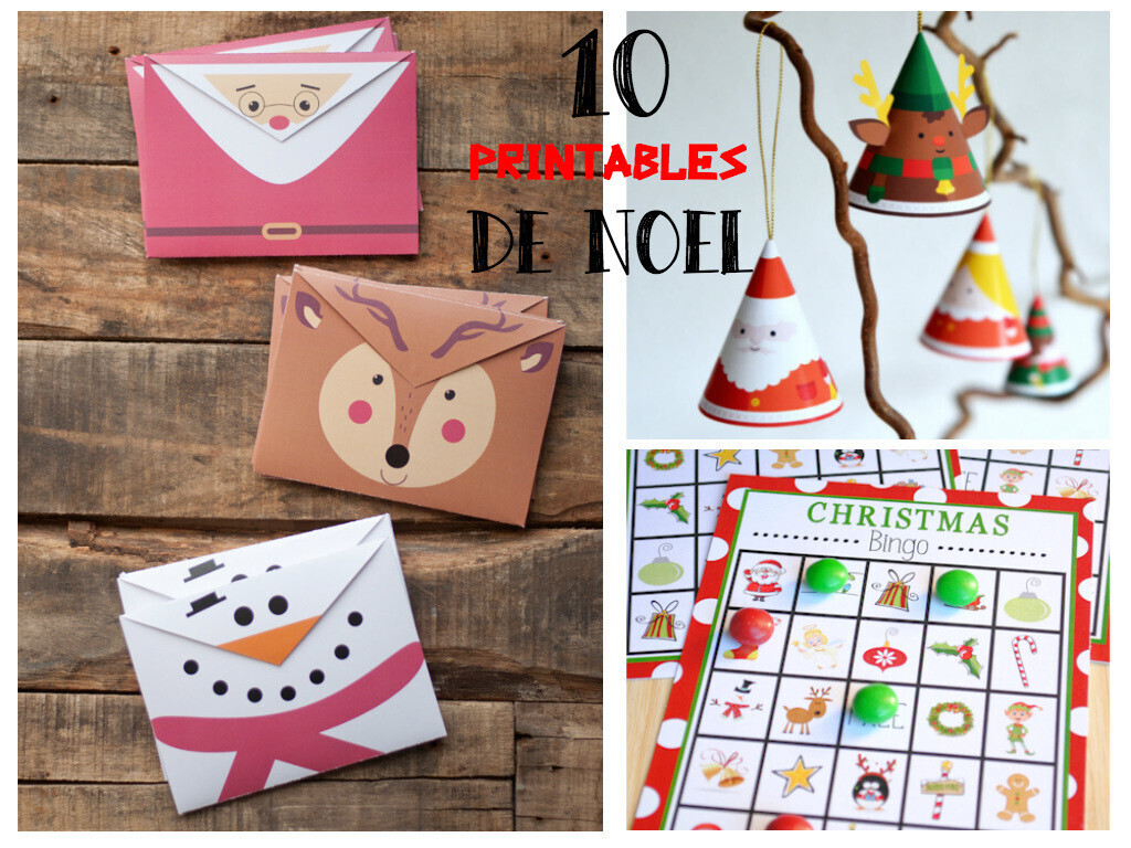 10 printables de noël