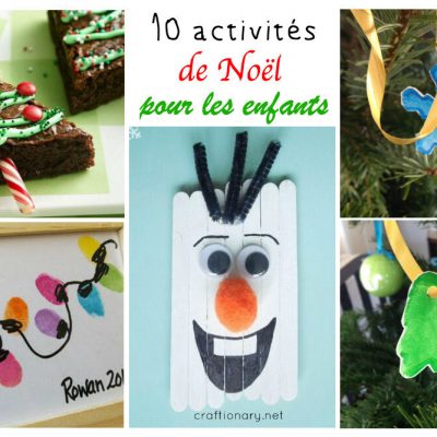 Noël : 10 activités créatives à faire avec vos enfants