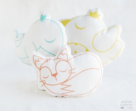 Idée cadeau naissance : coussin